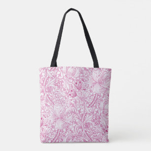 William Morris Golden Lily Floral Pattern Tote Bag