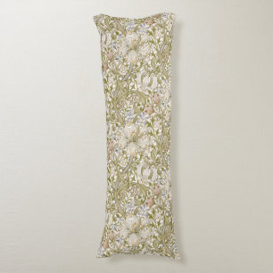William Morris Golden Lily Garden Flower Classic Body Pillow