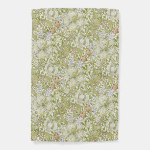 William Morris Golden Lily Garden Flower Classic Flag