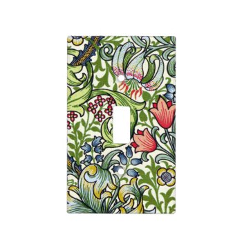 William Morris Golden Lily Light Switch Cover by Bramblewood at Zazzle