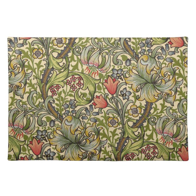 William Morris Golden Lily Placemat (Front)