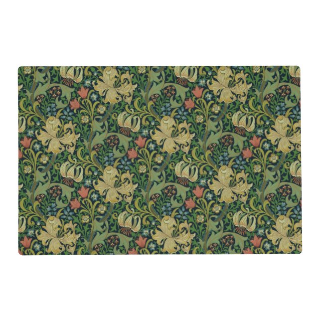 William Morris Golden Lily Placemat (Front)