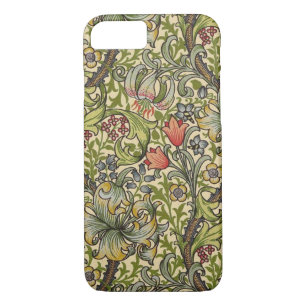 William Morris Golden Lily Restored Pattern iPhone 8/7 Case