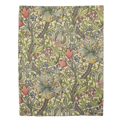 William Morris Golden Lily Restored Pattern Duvet Cover