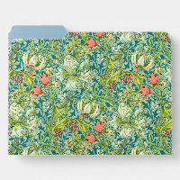 William Morris Golden Lily Vintage Floral Design