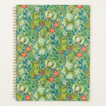 William Morris Golden Lily Vintage Floral Design Planner<br><div class="desc">This beautiful William Morris floral wallpaper pattern is named “Golden Lily.”</div>