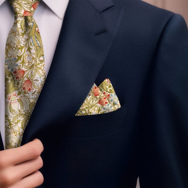 William Morris Golden Lily Vintage Pattern Bandana (Creator Uploaded)