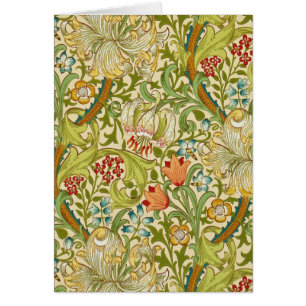 William Morris Golden Lily Vintage Pre-Raphaelite