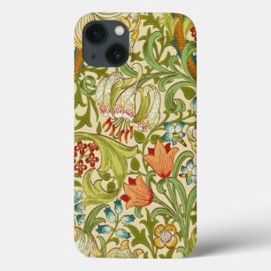 William Morris Golden Lily Vintage Pre-Raphaelite iPhone 13 Case