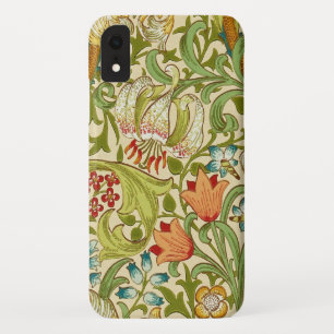 William Morris Golden Lily Vintage Pre-Raphaelite iPhone XR Case