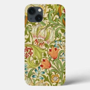 William Morris Golden Lily Vintage Pre-Raphaelite iPhone 13 Case
