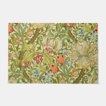 William Morris Golden Lily Vintage Pre-raphaelite Doormat at Zazzle