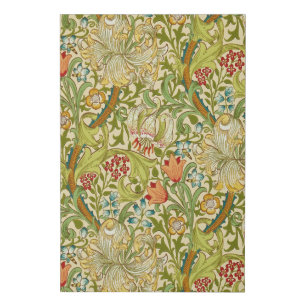 William Morris Golden Lily Vintage Pre-Raphaelite Faux Canvas Print