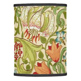 William Morris Golden Lily Vintage Pre-Raphaelite Lamp Shade