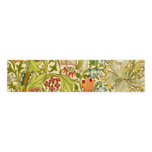 William Morris Golden Lily Vintage Pre-Raphaelite Napkin Bands