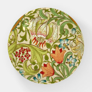 William Morris Golden Lily Vintage Pre-Raphaelite Paperweight