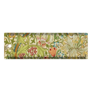William Morris Golden Lily Vintage Pre-Raphaelite Ruler