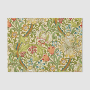 William Morris Golden Lily Vintage Pre-Raphaelite Tissue Paper