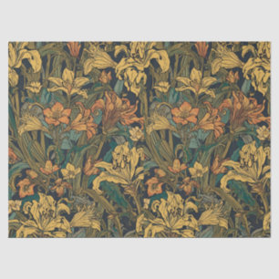 William Morris Golden Lily Vintage Pre-Raphaelite Tissue Paper