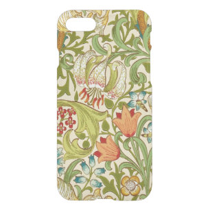 William Morris Golden Lily Vintage Pre-Raphaelite iPhone SE/8/7 Case