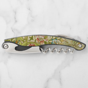William Morris Golden Lily Vintage Pre-Raphaelite Waiter's Corkscrew