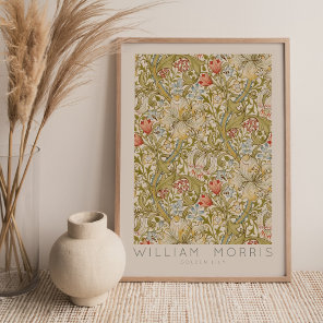 William Morris Golden Lily Wall Art Print