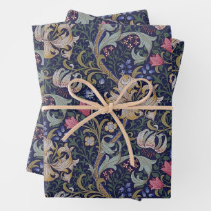 William Morris, Golden Lily Wrapping Paper Sheets