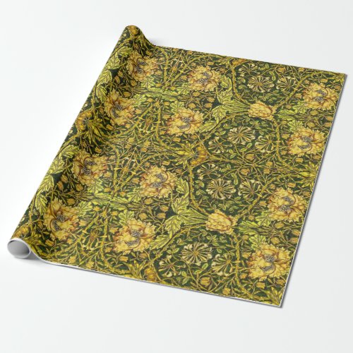 William Morris Golden the honeysuckle 1 Wrapping Paper