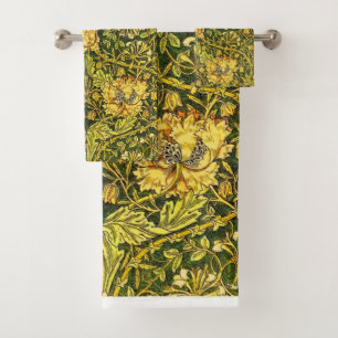 William Morris Golden the honeysuckle Bath Towel Set