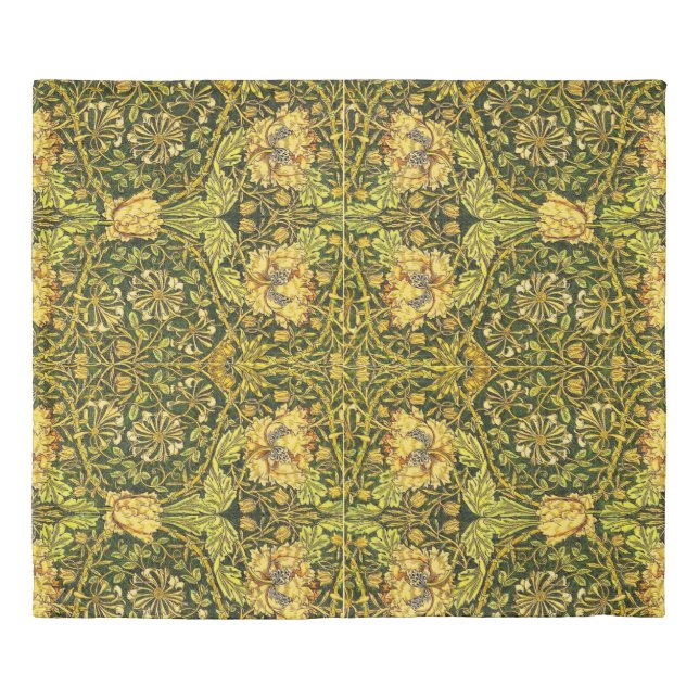 William Morris Golden the honeysuckle Duvet Cover (Front)