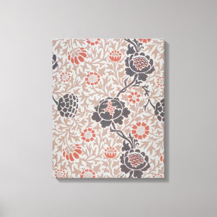 William Morris Grafton Botanic Art Design Canvas Print