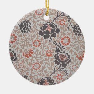 William Morris Grafton Botanic Art Design Ceramic Ornament