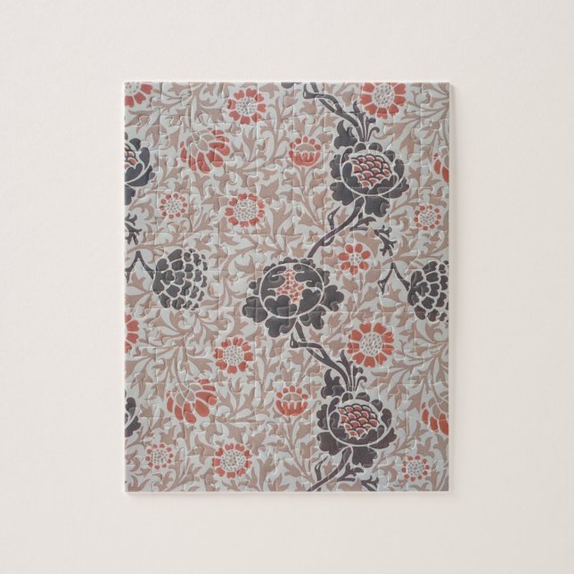 William Morris Grafton Botanic Art Design Jigsaw Puzzle (Vertical)