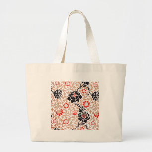 William Morris Grafton Botanic Art Design Large Tote Bag