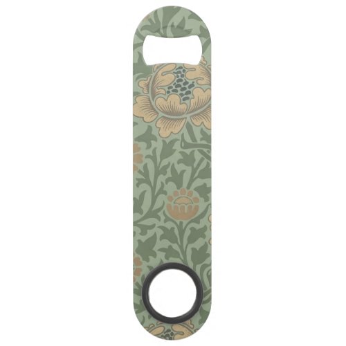 William Morris Grafton Floral Pattern Sage Green  Bar Key