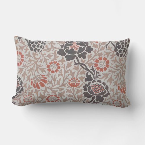 William Morris Grafton Flower Design Lumbar Pillow