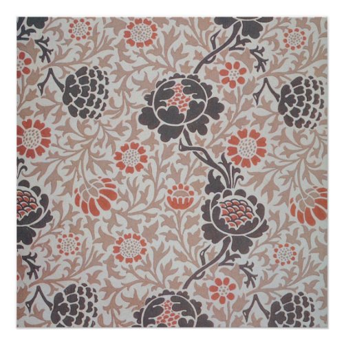 William Morris Grafton Flower Design Poster