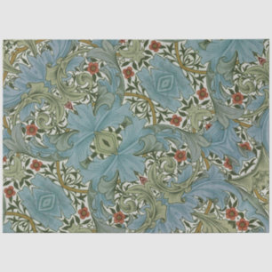 William Morris Granville Vintage Floral Pattern Tissue Paper