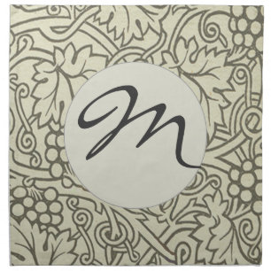 William Morris Grapevine Sage Wallpaper Cloth Napkin