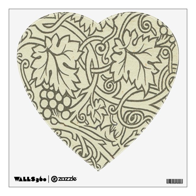 William Morris Grapevine Sage Wallpaper Wall Decal (Front)