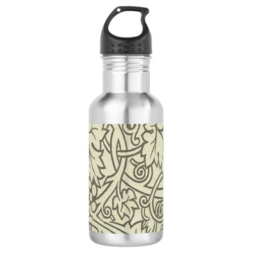 William Morris Grapevine Sage Wallpaper Water Bottle