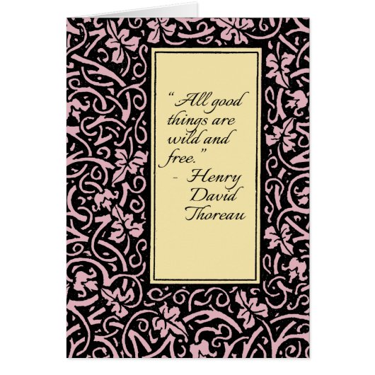 William Morris Grapevine Vine Leaf Pattern Cards (Front)