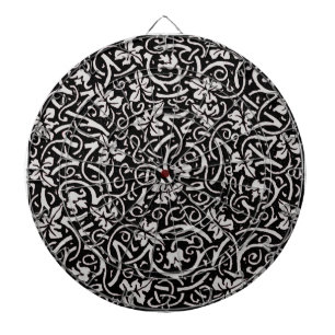 William Morris Grapevine Vine Leaf Pattern Dartboard