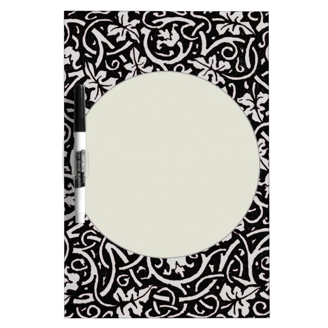 William Morris Grapevine Vine Leaf Pattern Dry-Erase Board (Front)