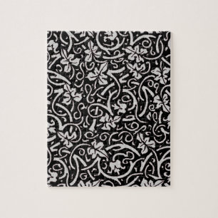 William Morris Grapevine Vine Leaf Pattern Jigsaw Puzzle