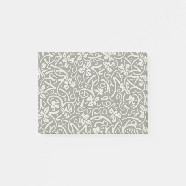 William Morris Grapevine Vine Leaf Pattern Post-it Notes (Front)