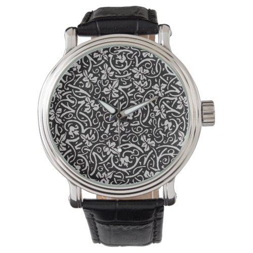 William Morris Grapevine Vine Leaf Pattern Watch