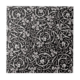 William Morris Grapevine Wallpaper Pattern Tile
