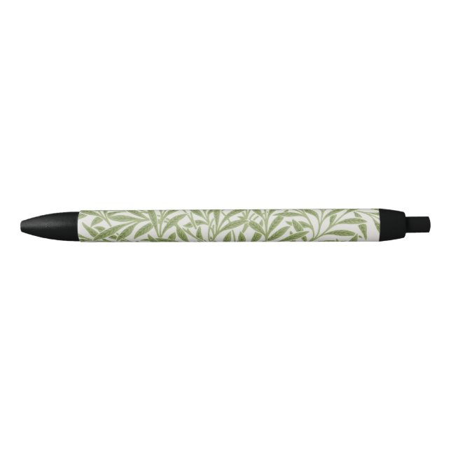 William Morris Green Floral Botanical Pattern Pen (Front)