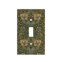William Morris: Green Honeysuckle Switch Plate